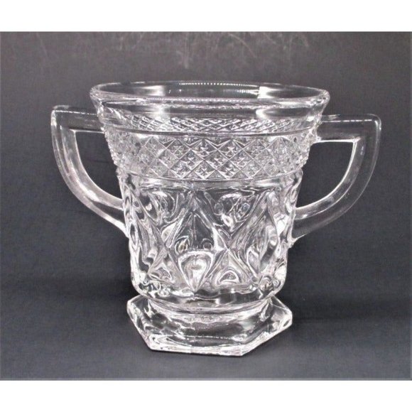 Vintage Imperial Glass Cape Cod Sugar Creamer Replacement Serveware Glassware - Picture 4 of 5